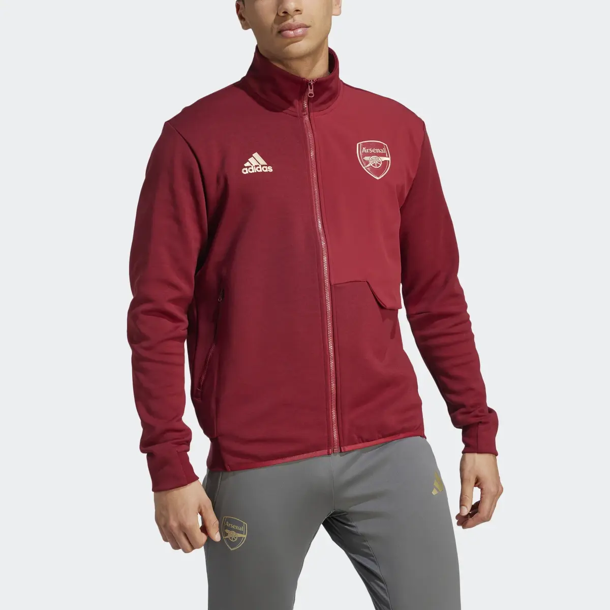 Adidas Arsenal Anthem Fermuarlı Üst. 1