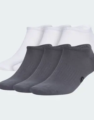 Superlite Classic 6-Pack No-Show Socks