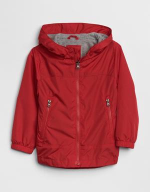 Gap Toddler Jersey-Lined Windbuster red