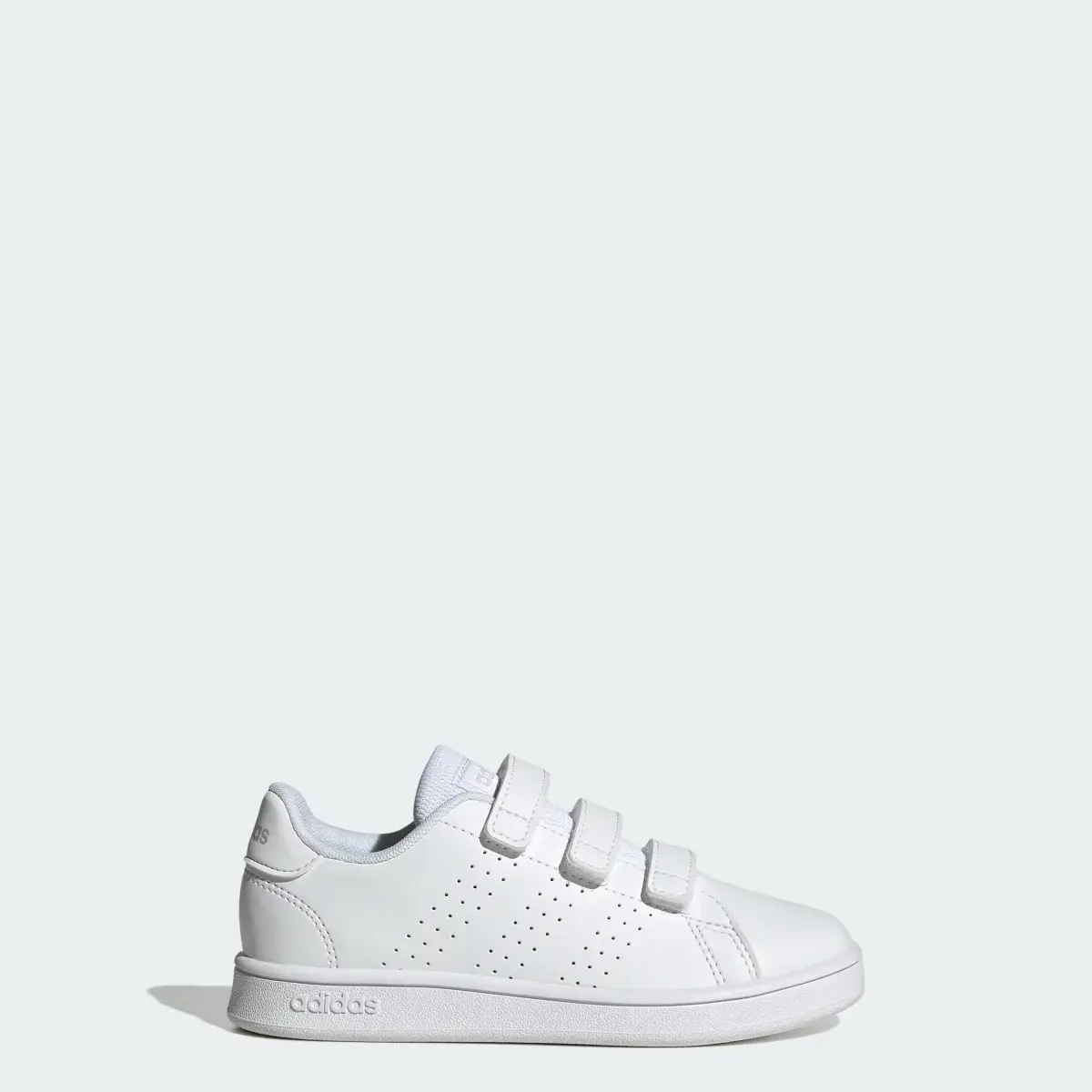 Adidas Advantage Court Lifestyle Hook-and-Loop Shoes. 1