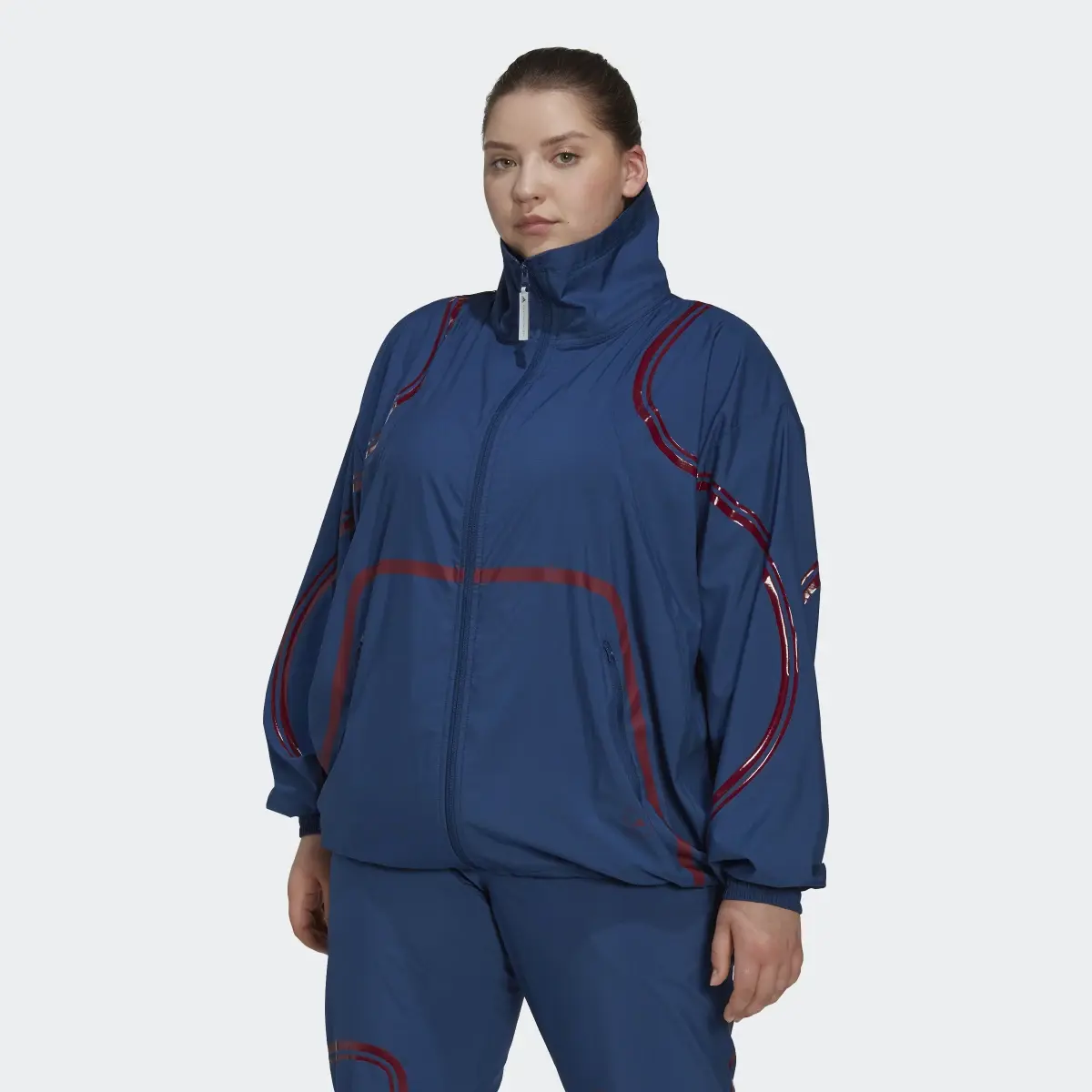 Adidas by Stella McCartney TruePace Woven Jacket (Plus Size). 2