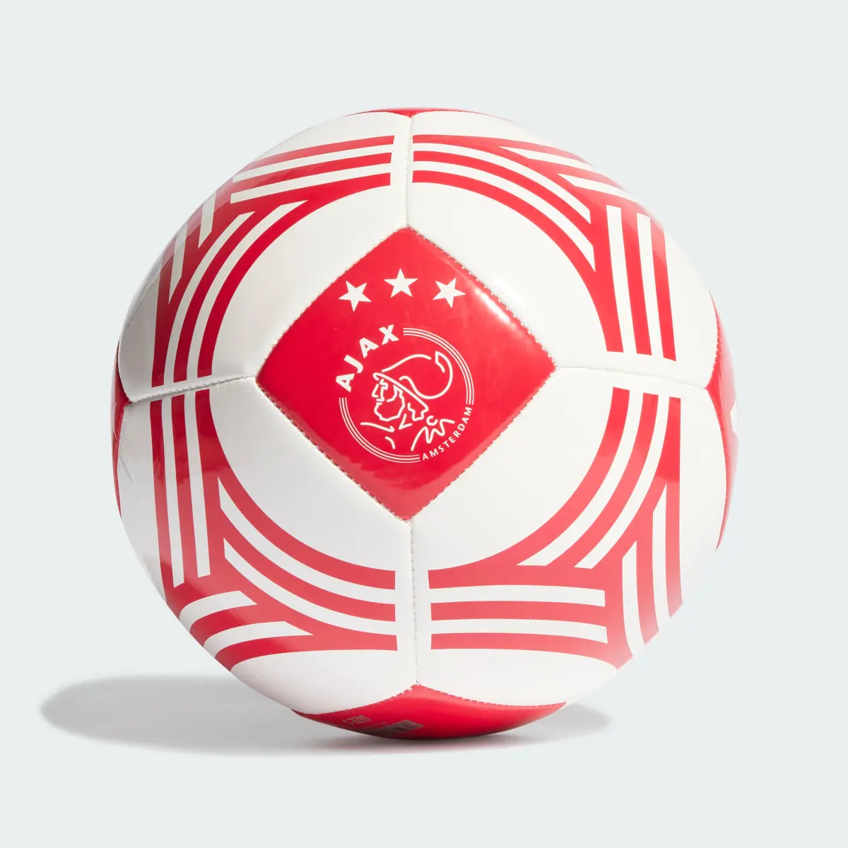 Adidas Bola Club com as Cores Principais do Ajax Amsterdam. 2