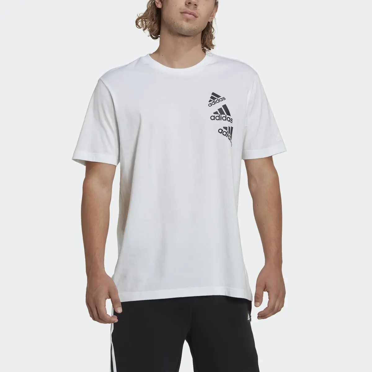 Adidas Essentials BrandLove Tee. 1