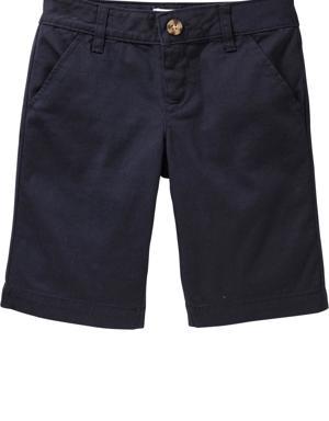 School Uniform Bermudas for Girls blue