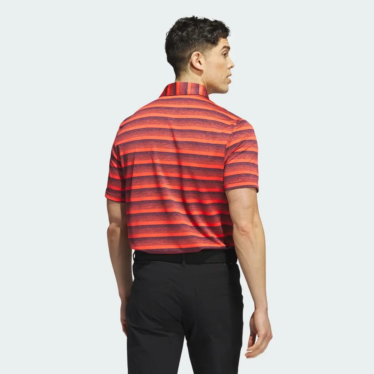 Adidas Polo Two-Color Striped. 3