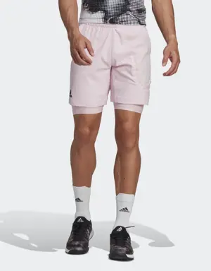 Adidas Tennis US Series 2-in-1 Shorts
