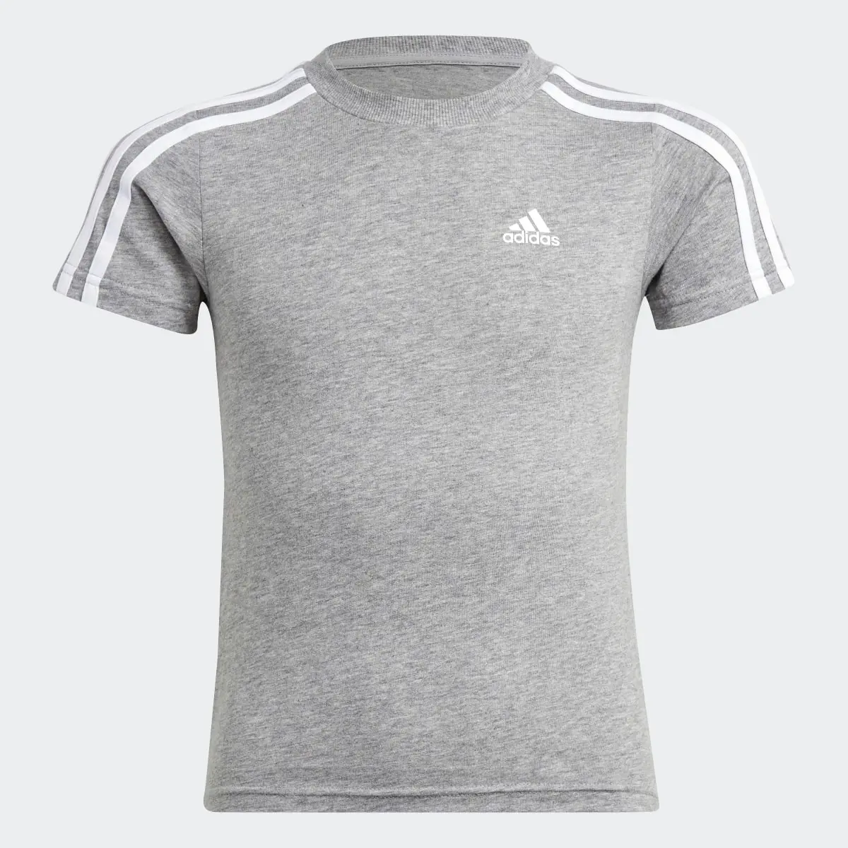 Adidas Essentials 3-Stripes Cotton Tee. 3