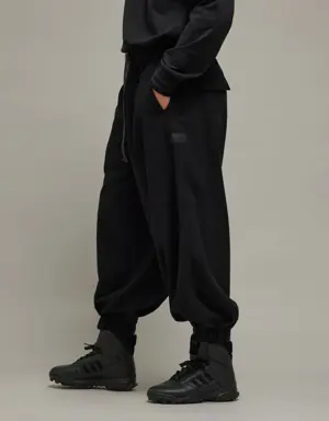 Y-3 Wool Flannel Wide Cargo Pants