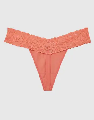 Remix Cotton Thong Panty