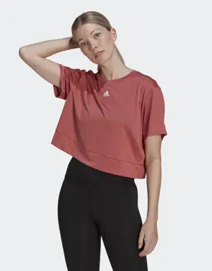 AEROREADY Studio Loose Crop T-Shirt