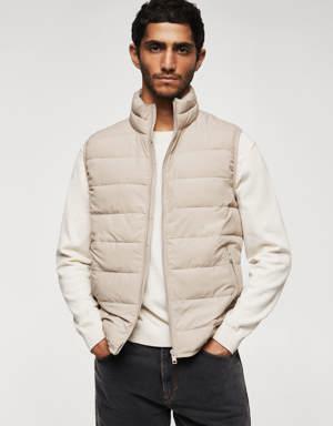 Ultra-light quilted vest