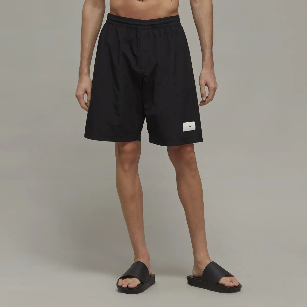 Adidas Y-3 Mid-Length Swim Shorts. 1
