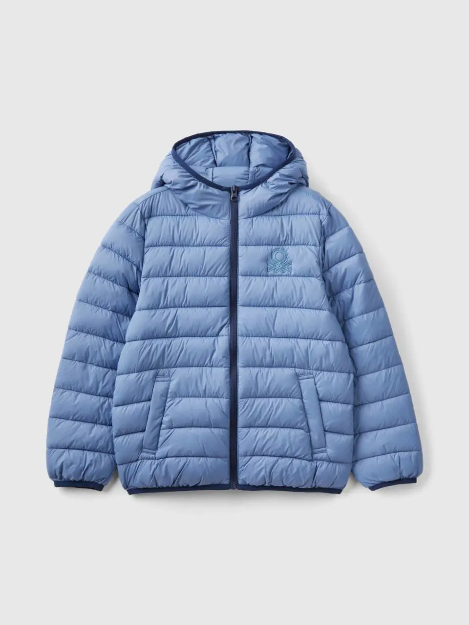 Benetton padded jacket with hood. 1