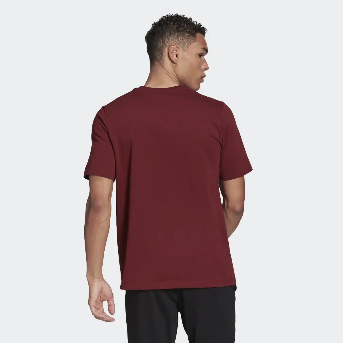 Adidas Essentials FeelComfy Single Jersey T-Shirt. 3