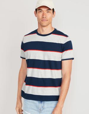 Soft-Washed Striped T-Shirt for Men multi