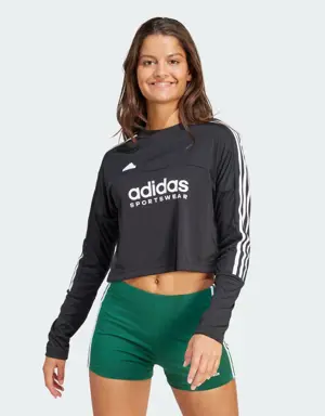 Tiro 3-Stripes Long Sleeve Tee