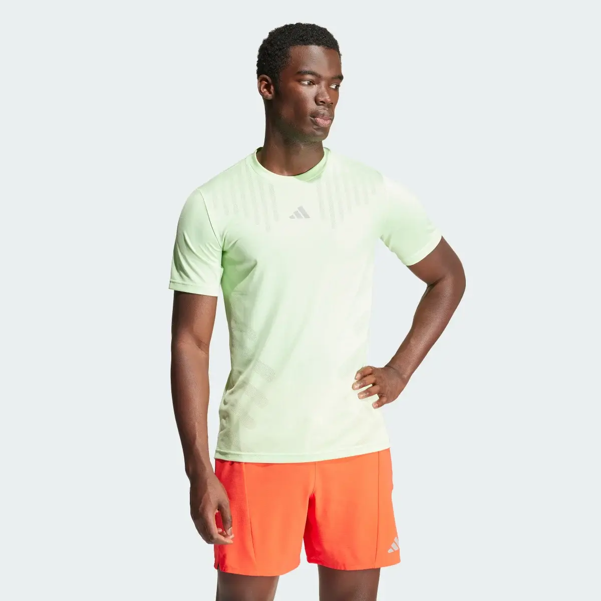 Adidas HIIT Airchill Workout Tee. 2