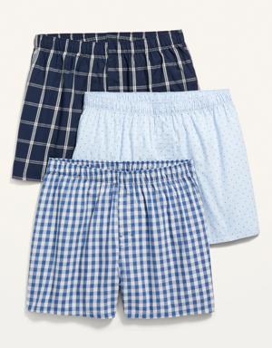 3-Pack Soft-Washed Boxer Shorts -- 3.75-inch inseam multi