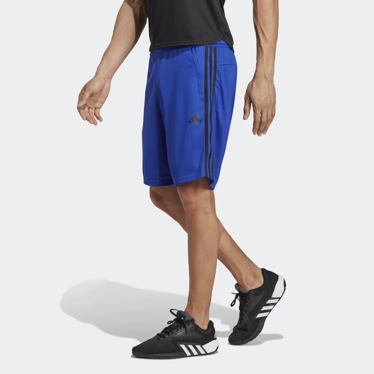 Adidas Train Essentials Piqué 3-Stripes Training Shorts. 1