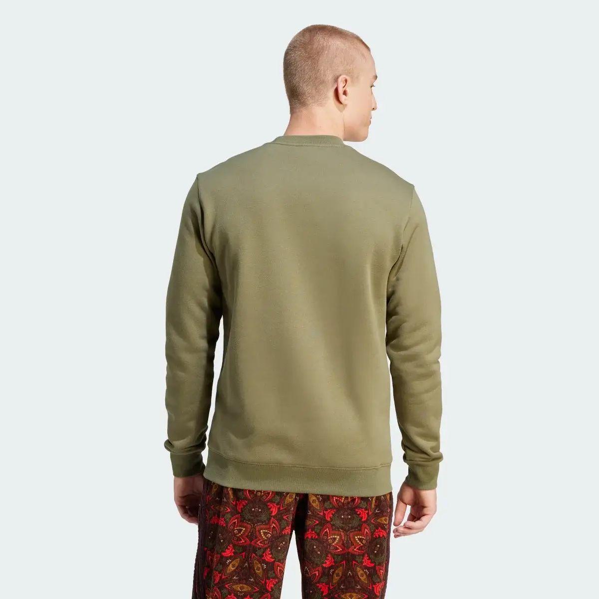 Adidas Felpa Corduroy Appliqué Crewneck. 3