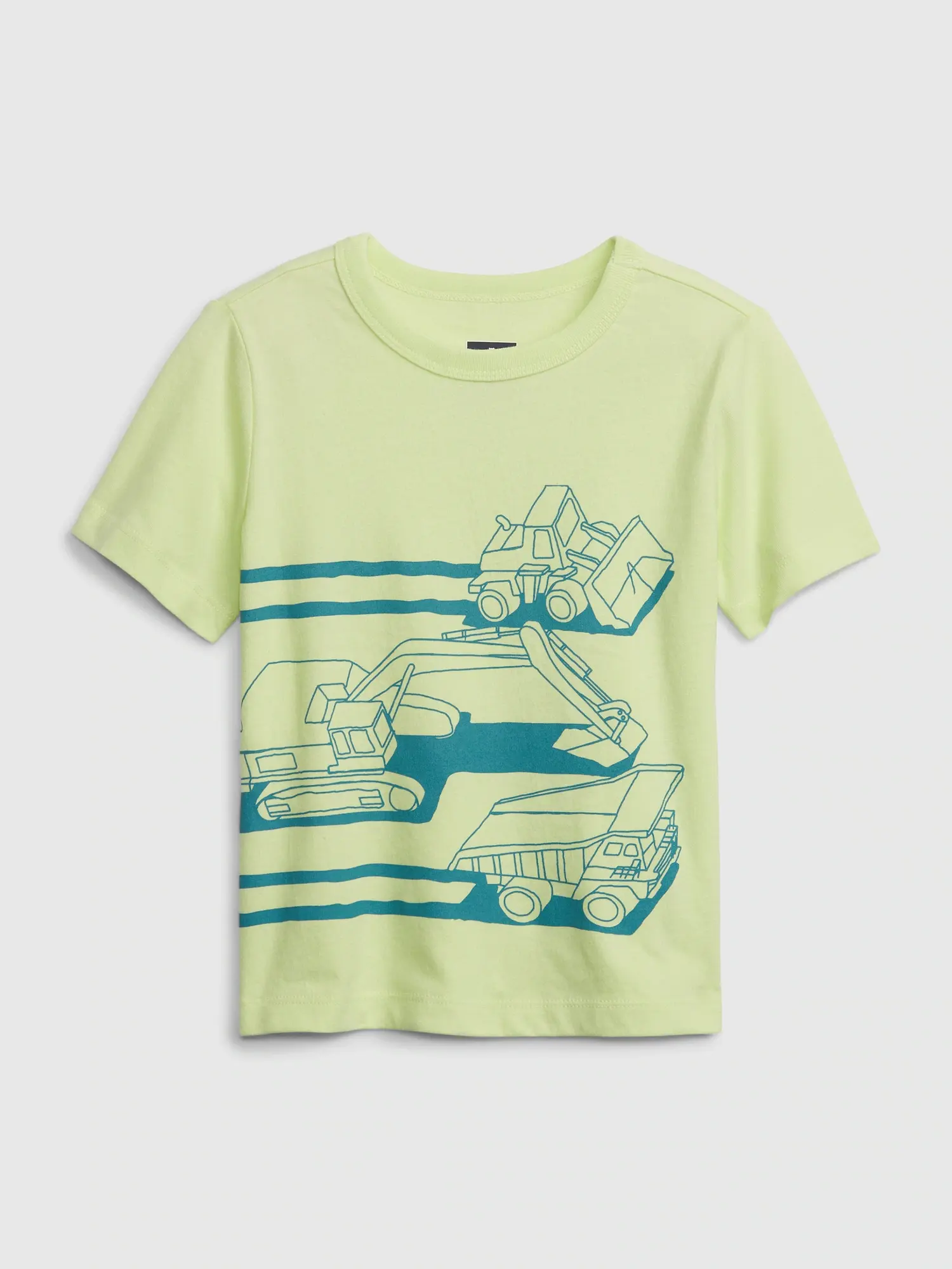 Gap Toddler 100% Organic Cotton Mix and Match Graphic T-Shirt yellow. 1