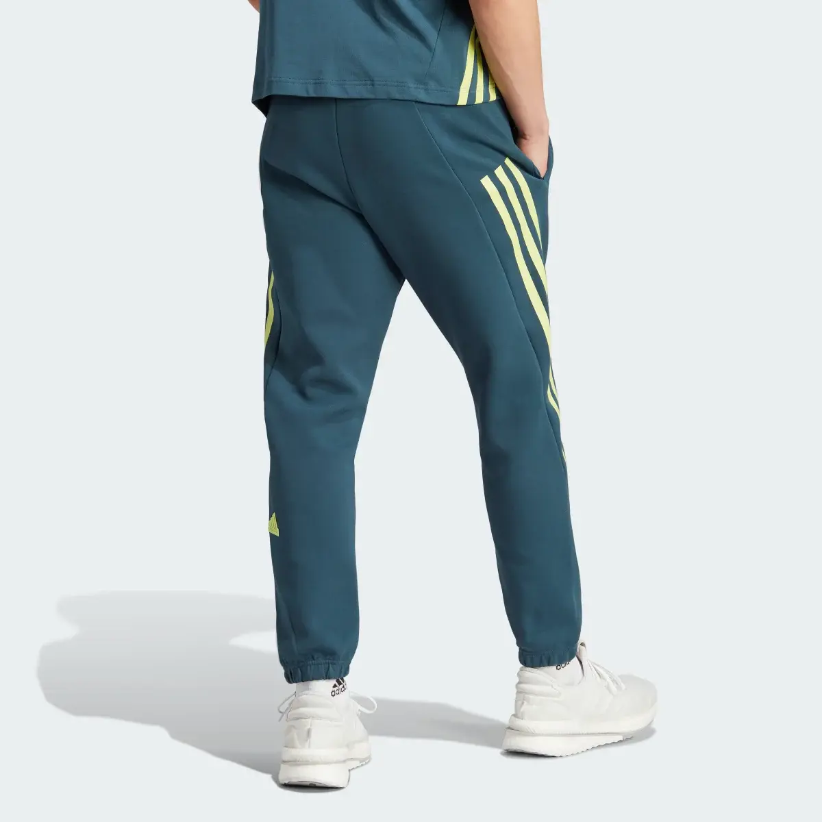 Adidas Future Icons 3-Stripes Joggers. 2