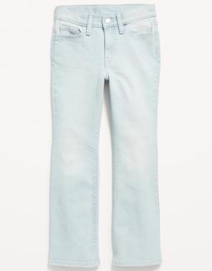 High-Waisted Built-In Tough Flare Jeans for Girls clear