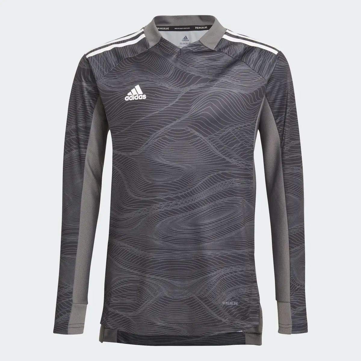 Adidas Condivo 21 Primeblue Long Sleeve Goalkeeper Jersey. 1