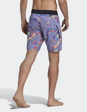 Positivisea Classic Length Graphic Board Shorts