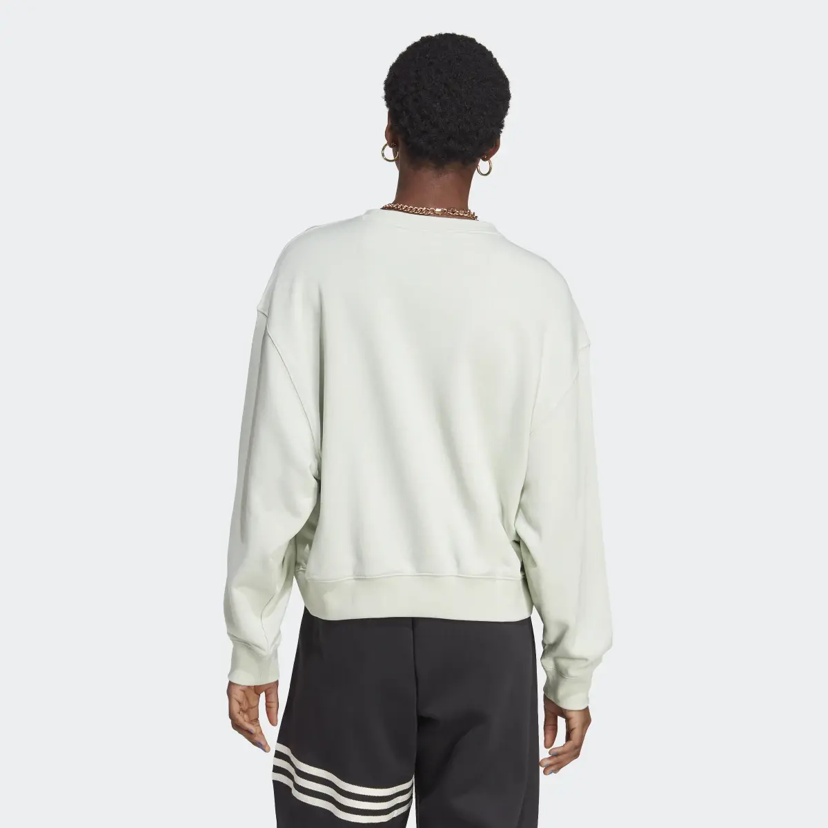 Adidas Essentials+ Made with Hemp Sweatshirt. 3