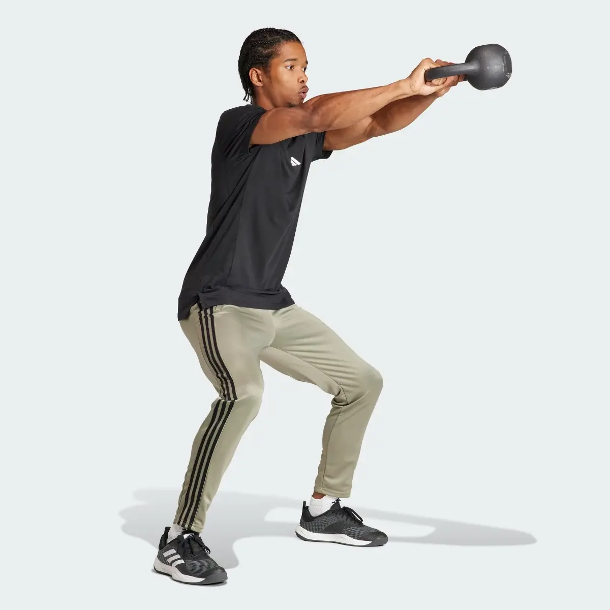 Adidas Train Essentials 3-Stripes Training Pants. 3