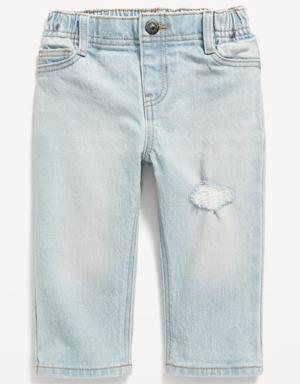 Unisex Loose Jeans for Baby blue