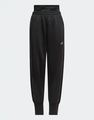 Winter Glam Fleece Loose Joggers