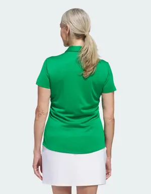 Women's Solid Performance Short Sleeve Polo Shirt