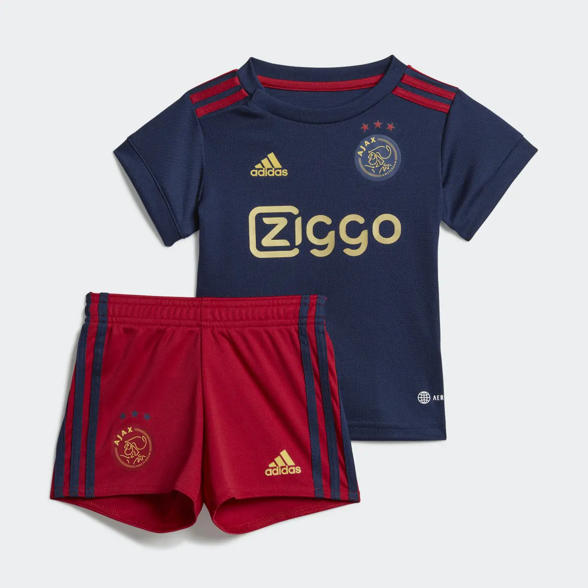 Adidas Miniconjunto Baby segunda equipación Ajax 22/23. 2