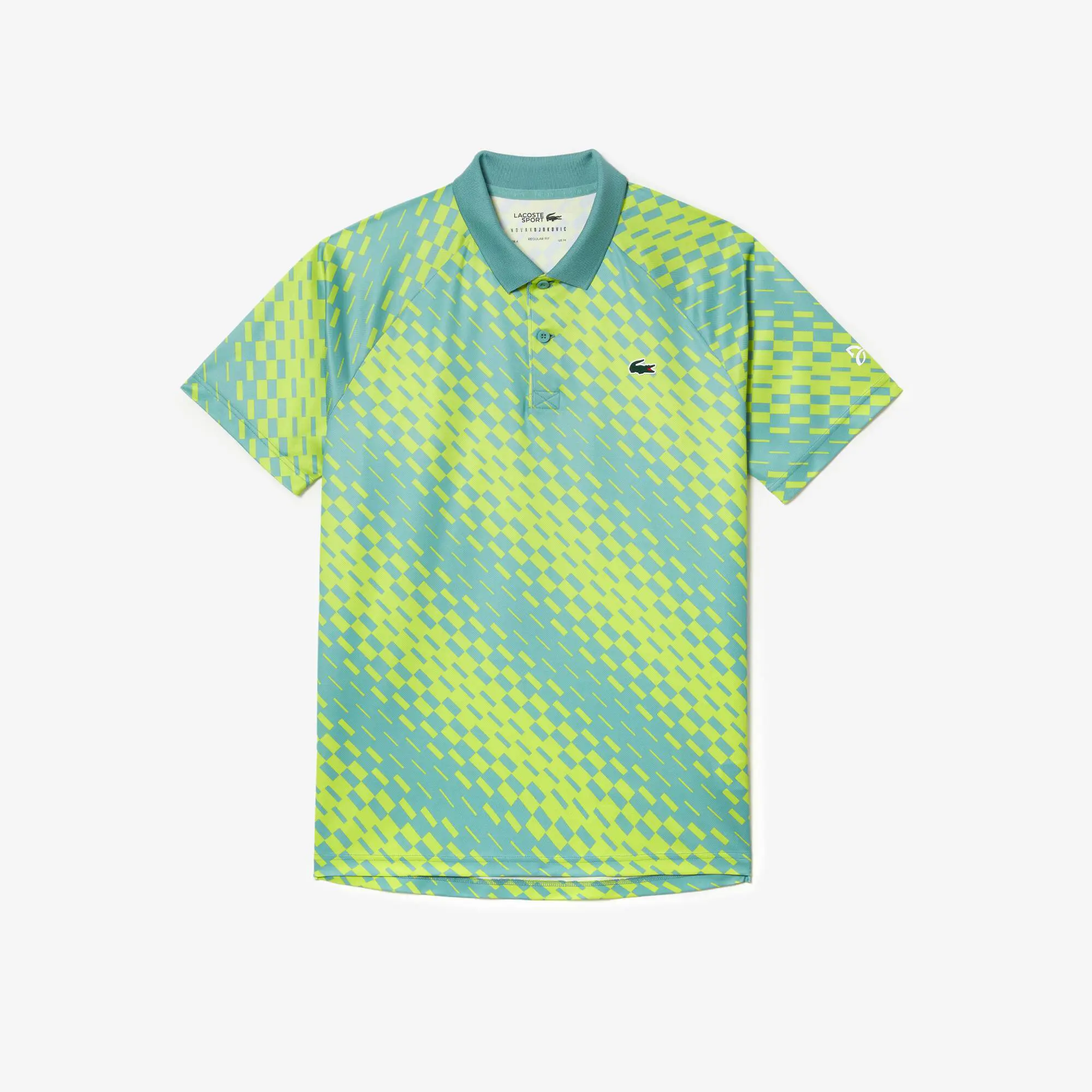 Lacoste Tennis x Novak Djokovic Fan Version Polo Shirt. 2