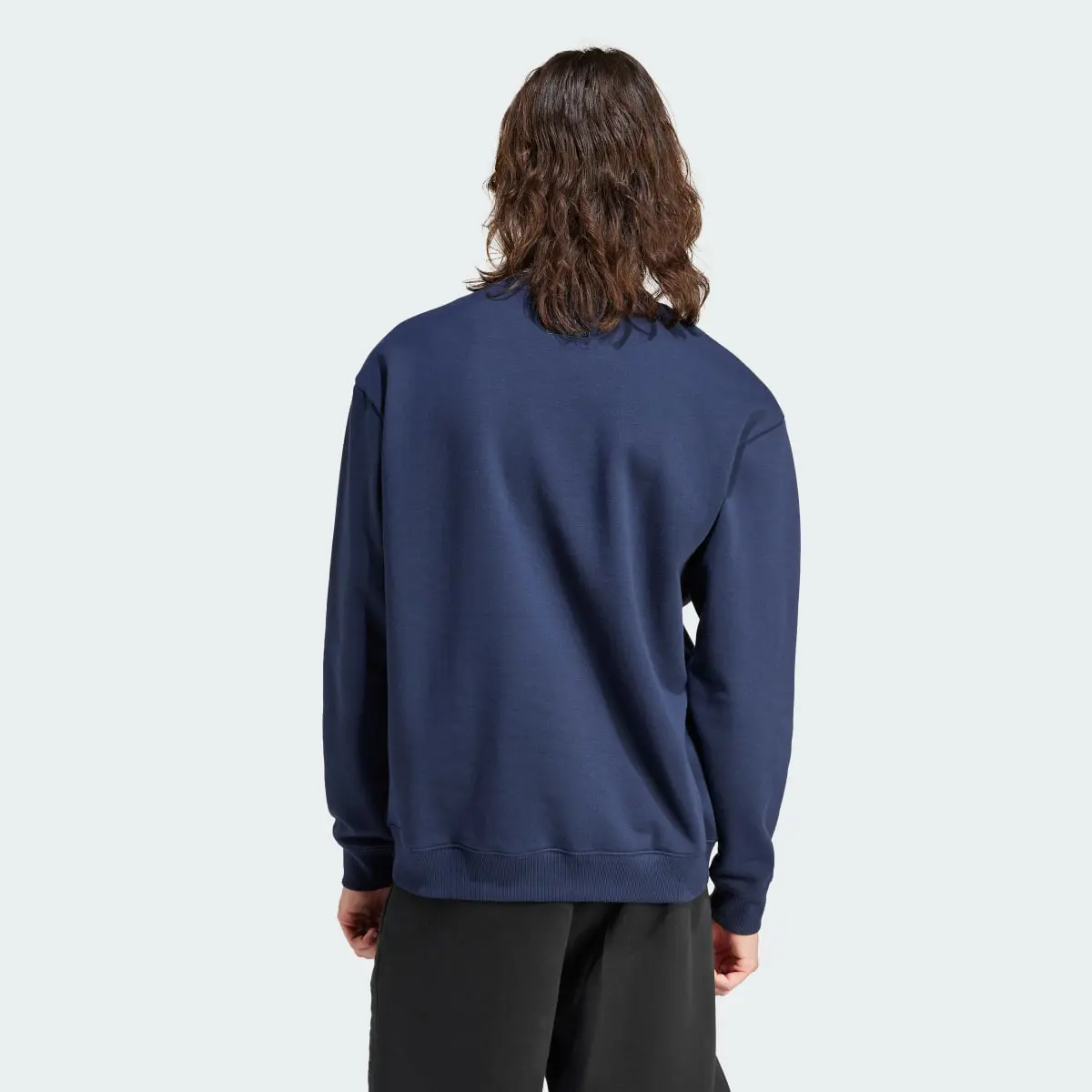 Adidas ALL SZN Fleece Graphic Sweatshirt. 3