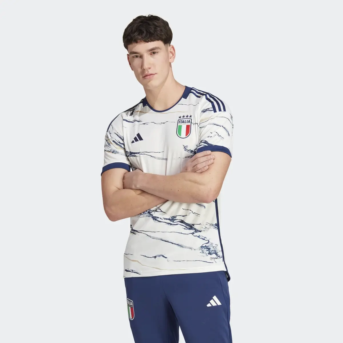 Adidas Italy 23 Away Jersey. 2