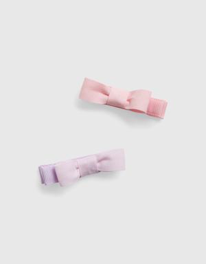 Toddler Bow Clip (2-Pack) multi