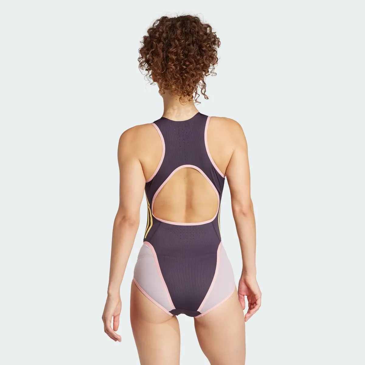 Adidas Adizero Promo Running Kısa Kollu Leotard. 3