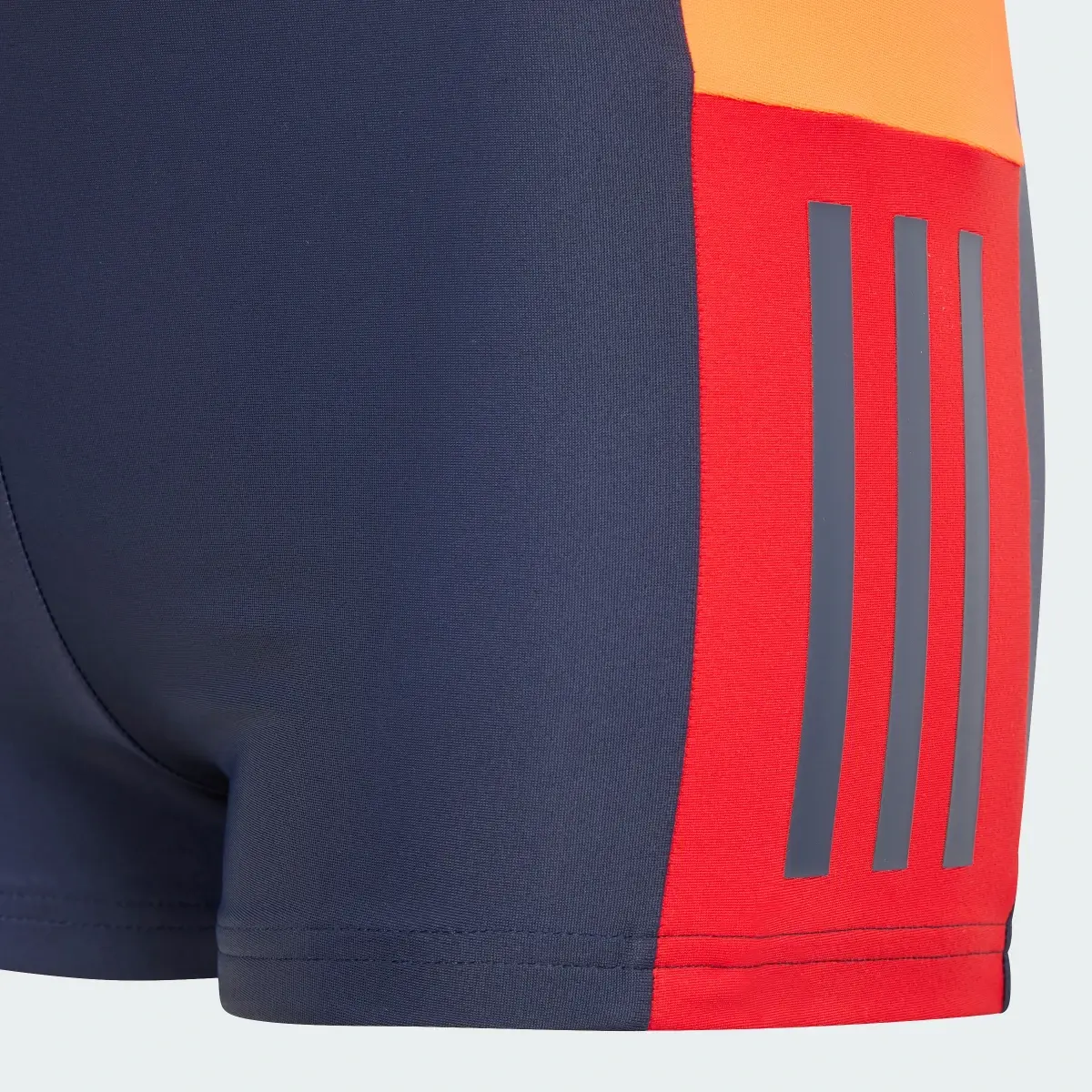 Adidas Colourblock 3-Streifen Boxer-Badehose. 3