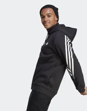 Adidas Future Icons 3-Stripes Full-Zip Kapüşonlu Üst. 3 Adidas Future Icons 3-Stripes Full-Zip Kapüşonlu Üst. 3