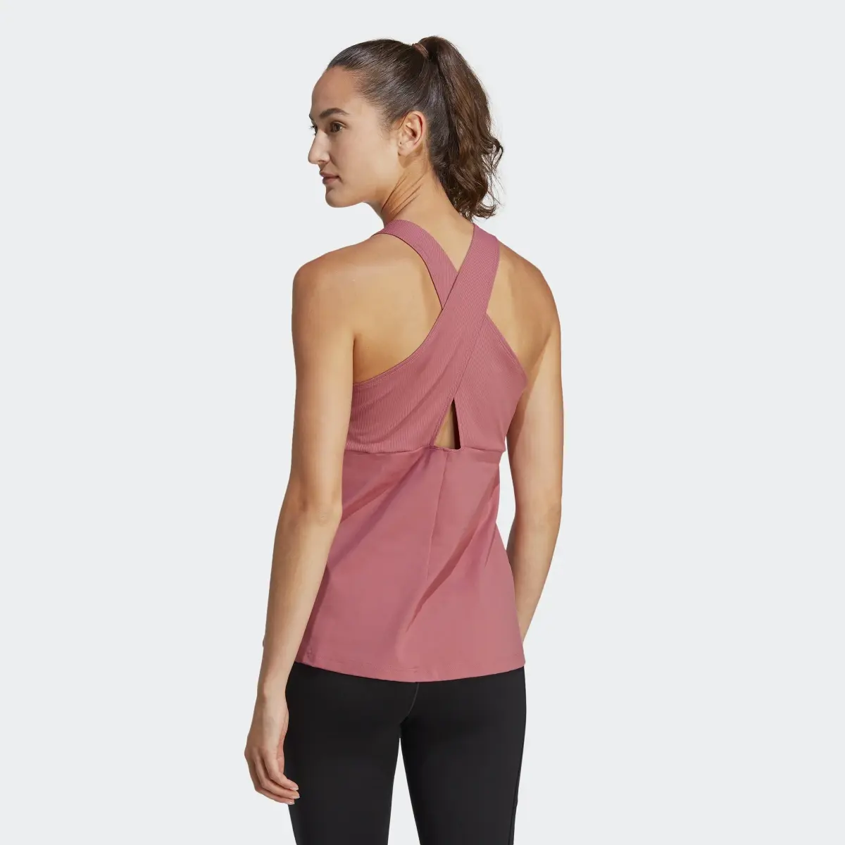 Adidas Studio Tank Top. 3