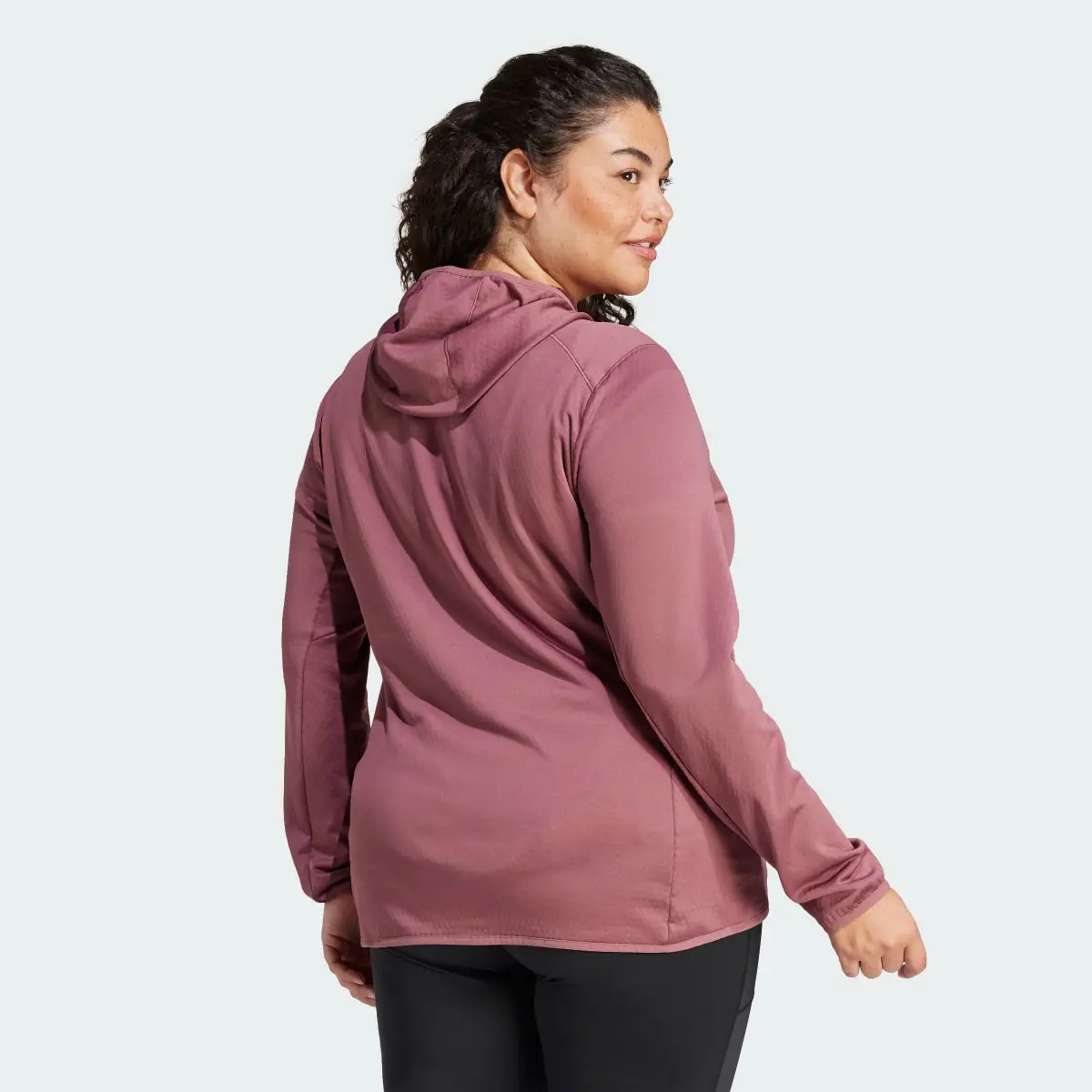 Adidas Casaco com Capuz em Fleece Leve Xperior TERREX (Plus Size). 3