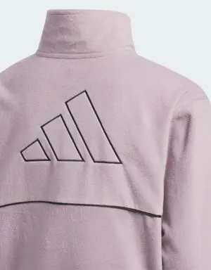Adidas Veste en molleton à zip 1/4. 3 Adidas Veste en molleton à zip 1/4. 3