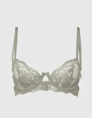 Unlined Balconette Lace Bra