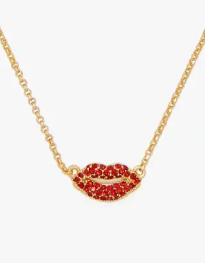 Hit The Town Lips Mini Pendant