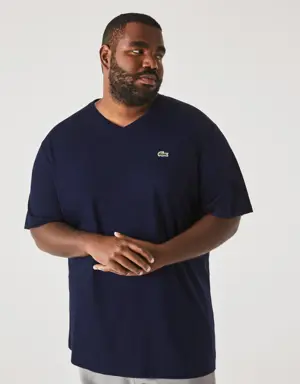 Men's Big Fit V-Neck Pima T-Shirt