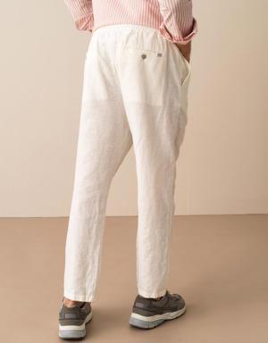 Xint %100 Keten Regular Fit Basic Pantolon. 3 Xint %100 Keten Regular Fit Basic Pantolon. 3