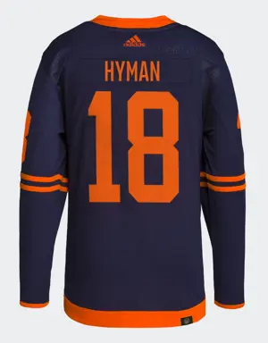 Oilers Hyman Third Authentic Jersey